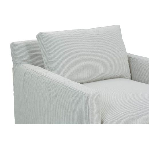 Picture of Sylvie Slipcovered Swivel Chair